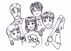 お施主様直筆のイラスト