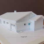 松本市　H様邸 ( '14.2竣工予定) 北西