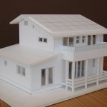 安曇野市　G様邸 ('13.9竣工予定) 南西