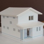 松本市　M様邸 ('14.1竣工予定) 北西