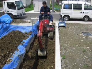設備用掘削