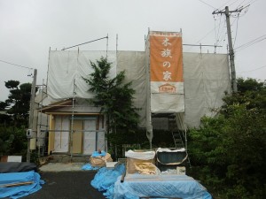 足場完成