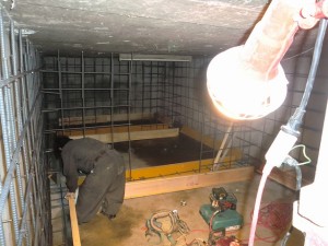 基礎鉄筋工事