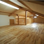 大容量（約１１帖）のロフト