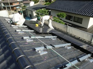 太陽光パネル設置