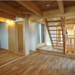 08 子ども部屋は建具のない自由な空間