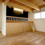09 子ども部屋のロフトベッド