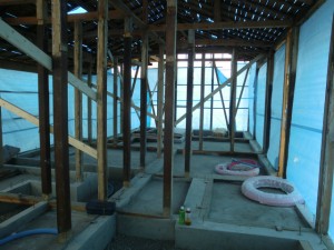基礎補強工事完了