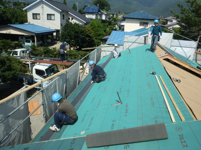 屋根葺き