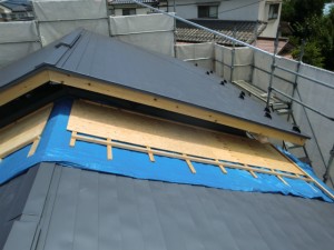 屋根養生