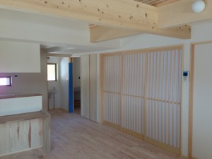 内部養生撤去