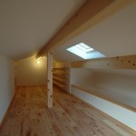 14 子供部屋のロフト（角度を変えて）
