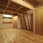 ロフトベッド付きの子ども部屋