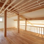 子供部屋からつながるロフト