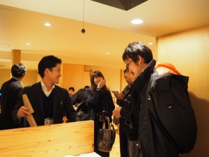 懇親会