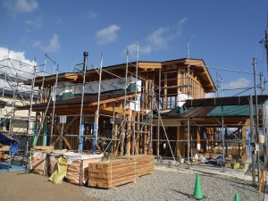 DSCF4008外観建て方完了