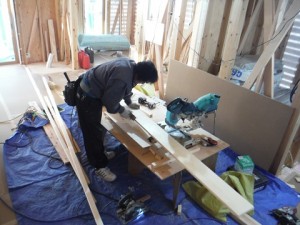 内部造作中
