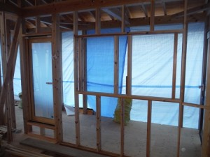 サッシ取り付け２