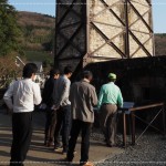 韮山反射炉_ガイドさんに説明してもらいました