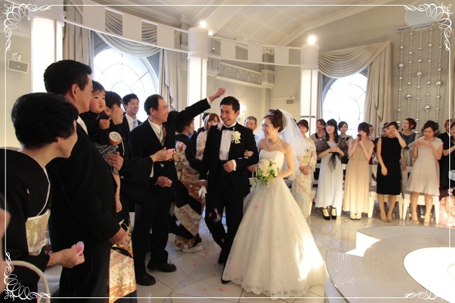 結婚おめでとう～♪