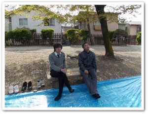 カッコイイ写真になりきれない、イケメン（？）2人