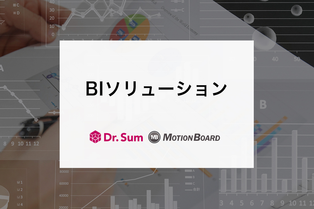 BIソリューション（Dr.Sum・MotionBoard）